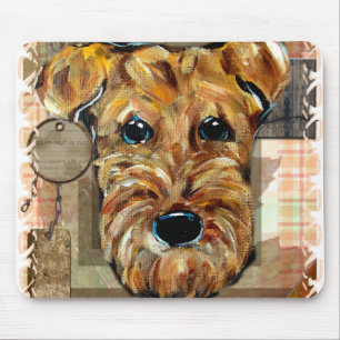 TAPIS DE SOURIS AIRDALE TERRIER