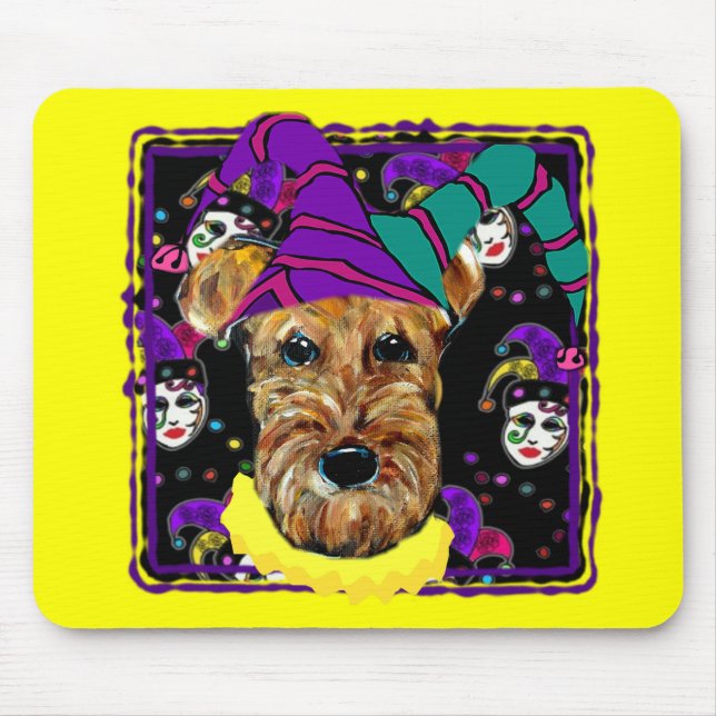TAPIS DE SOURIS AIREDALE TERRIER (Devant)