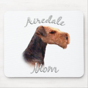 Tapis De Souris Airedale Terrier Maman 2