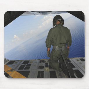 Tapis De Souris Airman observe les eaux du golfe du Mexique