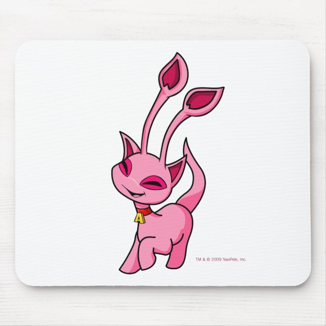Tapis De Souris Aisha rose caracolant (Devant)