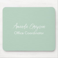 Ajouter Votre Nom Monogramme Minimal Nouveau Poste