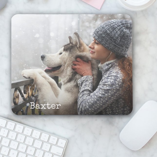 Tapis De Souris Ajouter votre photo personnalisée (Créateur téléchargé)