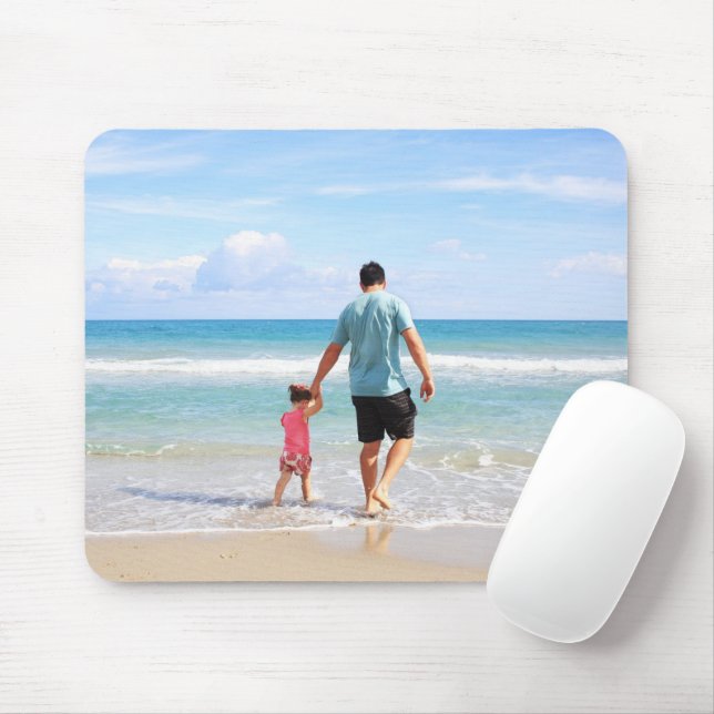Tapis De Souris Ajouter votre propre photo et/ou texte (Avec souris)