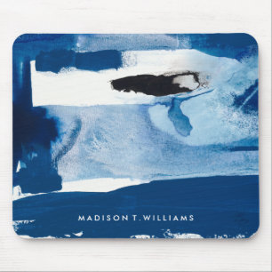 Tapis De Souris Ajoutez votre Amore   bleu nommé II