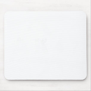 Tapis De Souris AK47 fusille le blanc