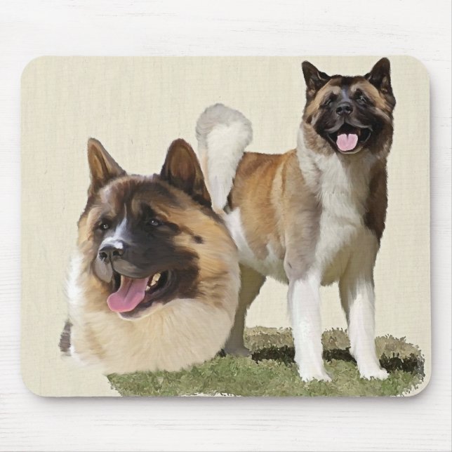 Tapis De Souris Akita (Devant)