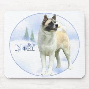 Tapis De Souris Akita Noel Mousepad