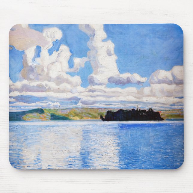 Tapis De Souris Akseli Gallen-Kallela - Tours Cloud (Devant)
