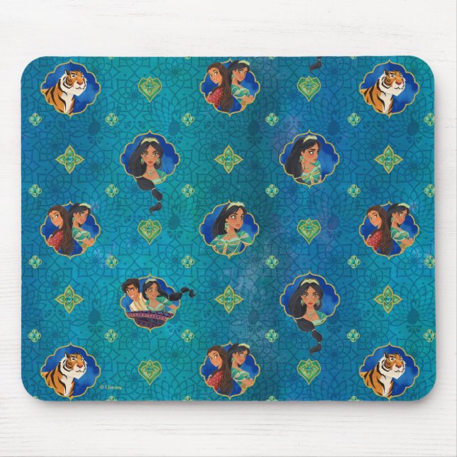 Tapis De Souris Aladdin | Bijoux Motif d'art de caractère (Devant)