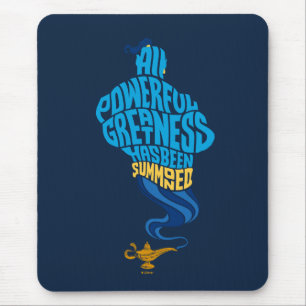 Tapis De Souris Aladin  Génie - Toute grandeur puissante