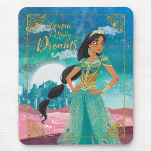 Tapis De Souris Aladin  Jasmine "Femme de nombreux rêves"