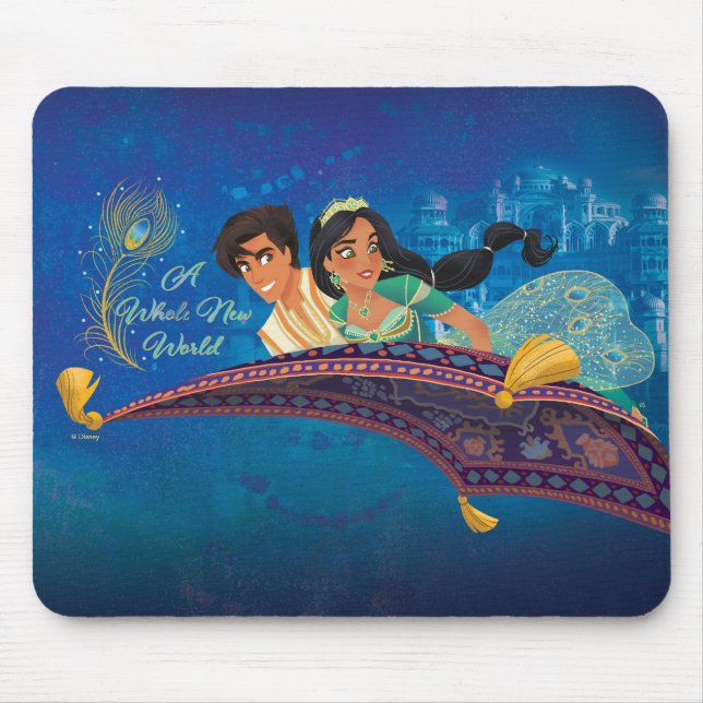 Tapis De Souris Aladin| Un nouveau monde entier (Devant)