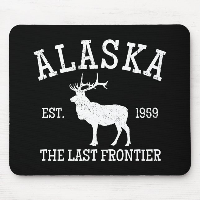 Tapis De Souris Alaska The Last Frontier (Devant)