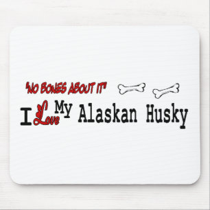 Tapis De Souris Alaskan Husky Amateurs de vêtements cadeaux
