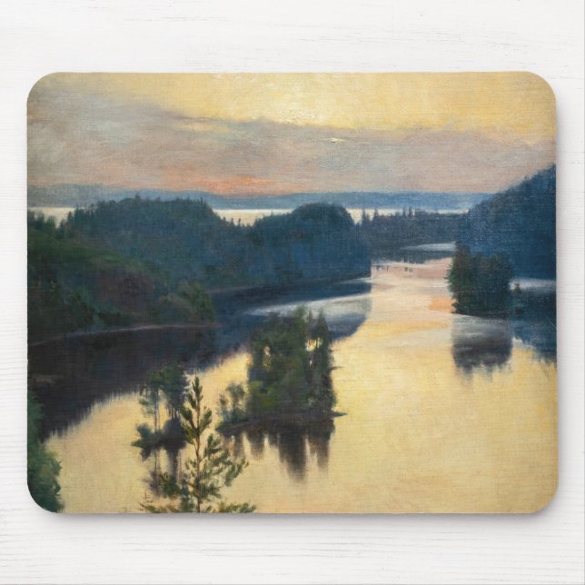 Tapis De Souris Albert Edelfeel - Kaukola Ridge au coucher du sole (Devant)