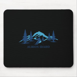 Tapis De Souris Albion Idaho Station de ski Ski