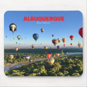 Tapis De Souris Albuquerque Nouveau-Mexique Mousepad Balloon Festi