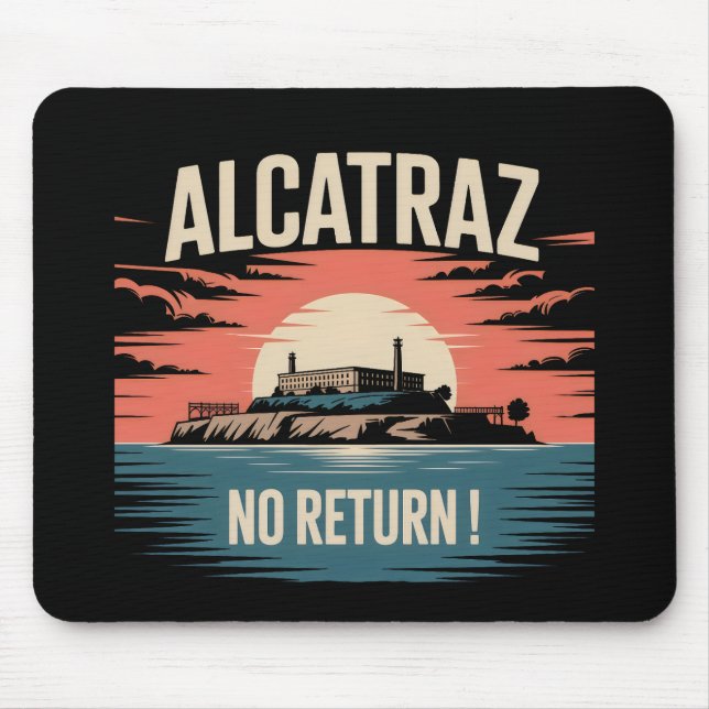 Tapis De Souris Alcatraz. (Devant)