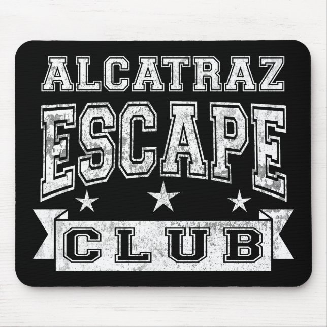 Tapis De Souris Alcatraz Escape Club (Devant)