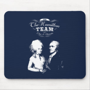 Tapis De Souris Alexander Hamilton, Eliza. Cadeaux d'histoire.