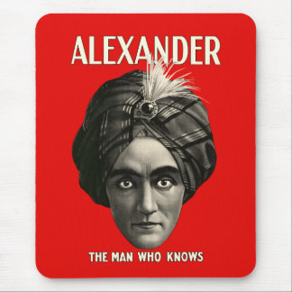 Tapis De Souris Alexandre - l'homme qui sait