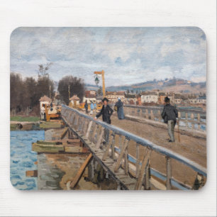 Tapis De Souris Alfred Sisley - Passerelle d'Argenteuil