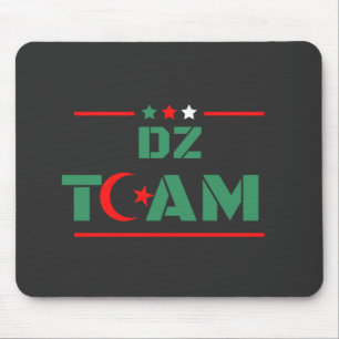 Tapis De Souris Algérie DZ Team Algérie DZ Couleurs Drapeau DZ Pow