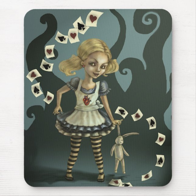Tapis De Souris Alice au pays des merveilles (Devant)