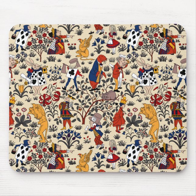 Tapis De Souris Alice au pays des merveilles (Devant)