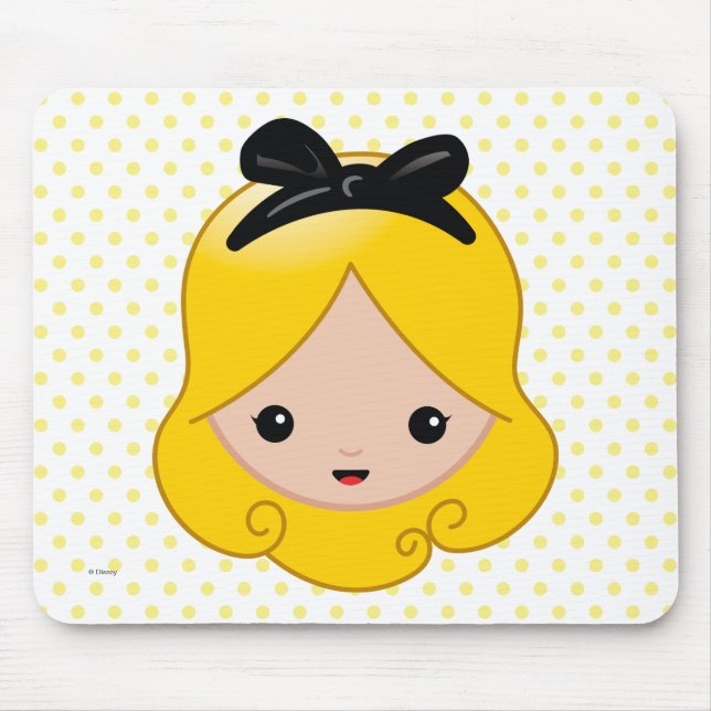 Tapis De Souris Alice au pays des merveilles | Alice Emoji (Devant)