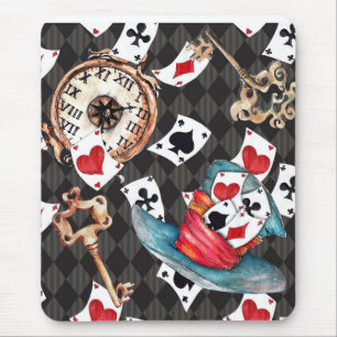 Tapis de souris Alice au pays des merveilles avec 