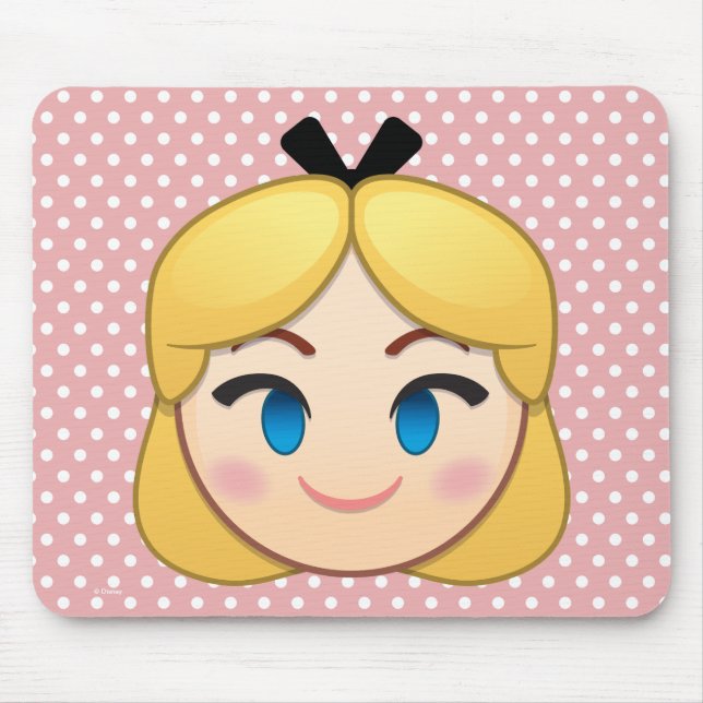 Tapis De Souris Alice Au Pays Des Merveilles Emoji (Devant)