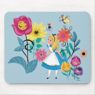 Tapis De Souris Alice au pays des merveilles  Les Fleurs des pays 