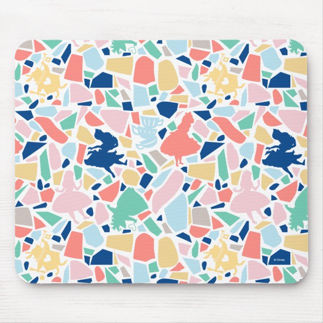 Tapis De Souris Alice Au Pays Des Merveilles | Motif mosaïque (Devant)