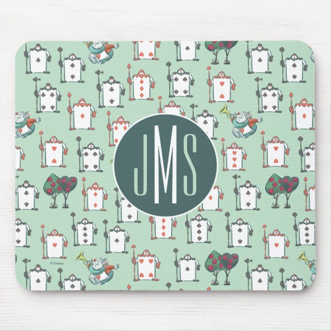 Tapis De Souris Alice Au Pays Des Merveilles | Soldats de cartes - (Devant)