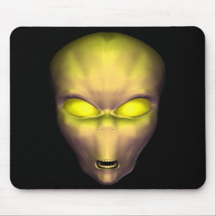 Tapis De Souris Alien d'or