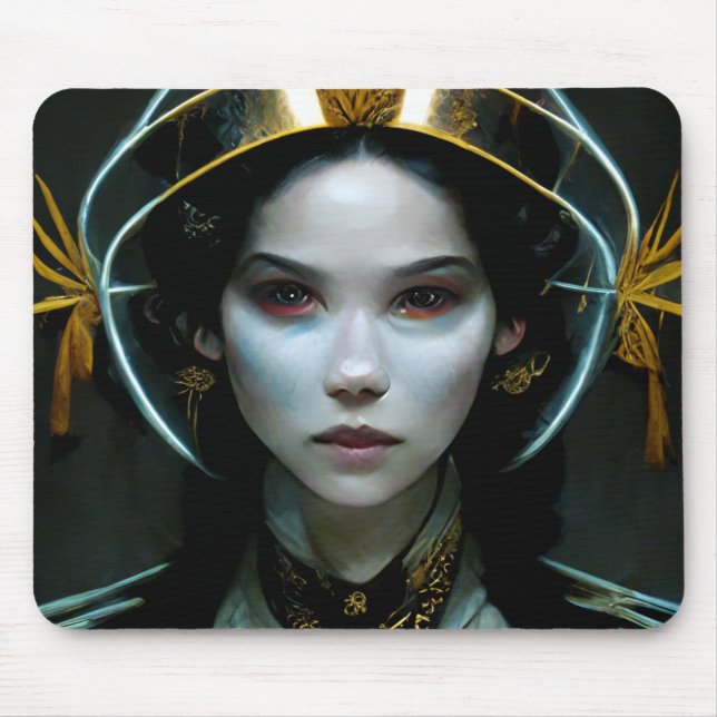 Tapis De Souris Alien Girl 2 Science Fiction (Devant)