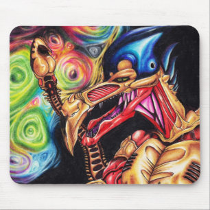Tapis De Souris Alien Sentinel - Art Sci-Fi