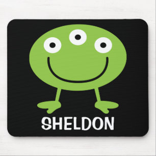 Tapis De Souris Alien spatial personnalisé Mousepad pour enfants