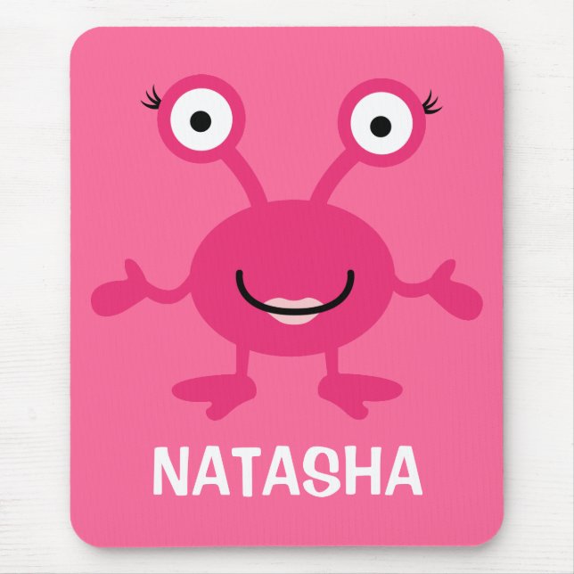 Tapis De Souris Alien spatial personnalisé Mousepad pour enfants (Devant)