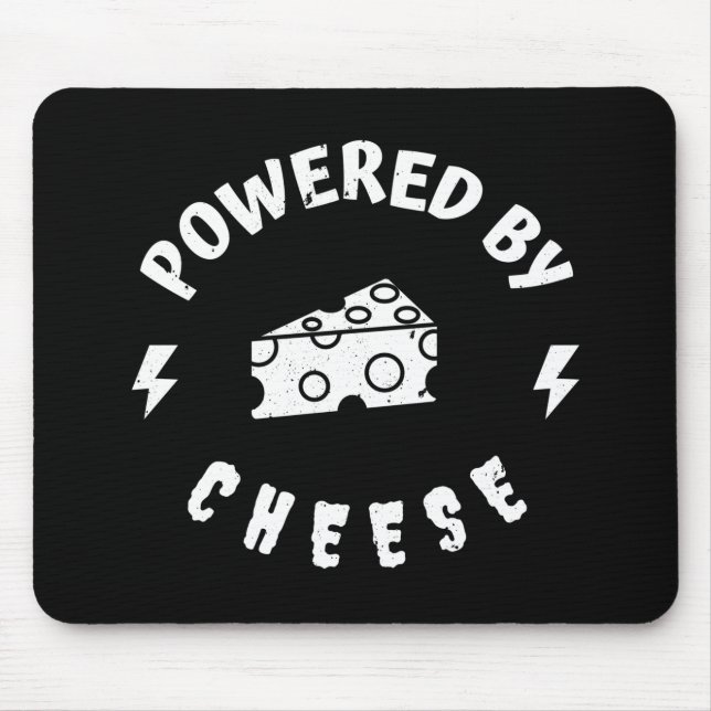 Tapis De Souris Alimenté Par Du Fromage (Devant)