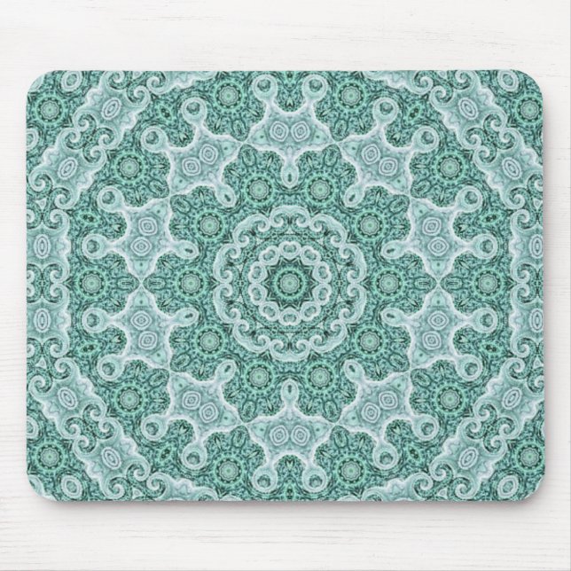 Tapis De Souris alléchant dans la bouche turquoise (Devant)