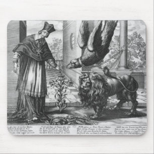 Tapis De Souris Allégorie dans l'éloge de Cardinal Richelieu