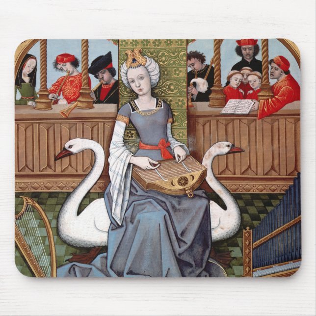 Tapis De Souris Allégorie de la musique (Devant)