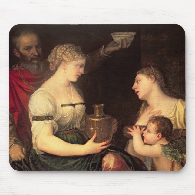 Tapis De Souris Allégorie de la vie Married (Devant)