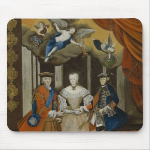 Tapis De Souris Allégorie de paix de Dresde, 1745