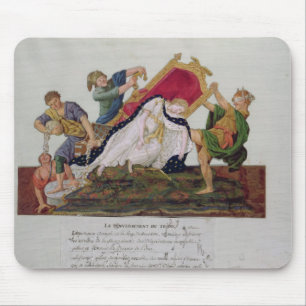 Tapis De Souris Allégorie du renversement du trône