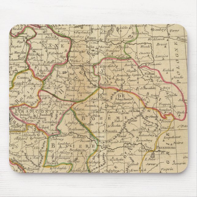 Tapis De Souris Allemagne, Bohême (Devant)