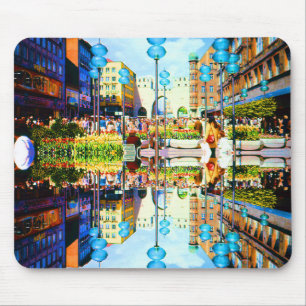 Tapis De Souris Allemagne vintage Munich Towngate Karistor